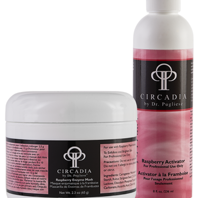 Raspberry Enzyme Set | Zestaw do zabiegu enzymatycznego z ekstrakrem z maliny