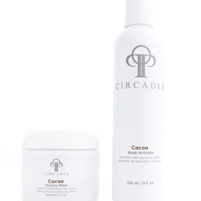 Cocoa Enzyme Set | Zestaw do enzymatycznego zabiegu z ekstraktem z kakao